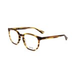 Lunettes de vue police vk104 49 / 18 / 135 0794 shiny mustard havana striped brown acetate kids pol frame ...