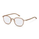 Lunettes de vue rodenstock r5368 48 / 22 / 140 c000 light brown / gold iniettato woman light brown / ...