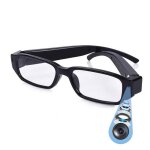 Lunette de vue camra espion hd 1080p dtection de mouvement appareil photo noir yonis