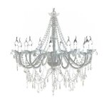 Lustre - mothinessto - mod�le ly2887 - 12 feux - 1600 cristaux - 75 cm hauteur