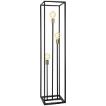 [lux. pro] lampadaire lampe sur pied mtal e27 noir 140 x 30 x 30 cm