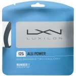 Cordage tennis - luxilon - alu power - 1. 25mm - couleur gris - 12m