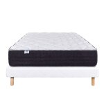 Luxury literie - ensemble matelas + sommier - serenite - 140 x 190 cm - tapissier - ferme - face été ... Luxury literie - ensemble matelas + sommier - serenite - 140 x 190 cm - tapissier - ferme - face été ...