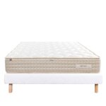 Luxury literie - ensemble matelas + sommier - sublime - 140 x 190 cm - tapissier - ferme - face été / ... Luxury literie - ensemble matelas + sommier - sublime - 140 x 190 cm - tapissier - ferme - face été / ...