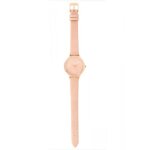 Luzaka - montre daisy rose poudr� - femme (49546)