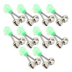Lv. life cloches en spirale jumelles 10 pices double cloches en spirale pche alarmes de morsure en ...