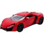 Modle rduit - fast and furious 7 - lykan hypersport - echelle 1 / 24 - rouge - pour enfants  partir ...