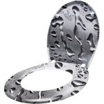 Abattant wc - lzq - soft close - finition de haute qualit� - fixation facile - universel
