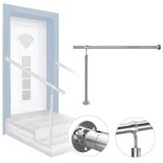 Garde - corps en acier inoxydable lzq - main courante pour escalier - extrieur intrieur - 120cm