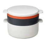 Set de cuisson pour micro - ondes - joseph joseph - m - cuisine - 4 pi�ces - couleur orange - design ...