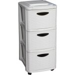M - home tour de rangement 3 tiroirs imitation osier ficelle M - home tour de rangement 3 tiroirs imitation osier ficelle