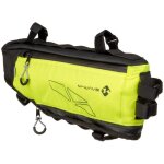 Sacoche pour cadre - m - wave - rough ride - 33 - 42 litres - noir / jaune - �tanche