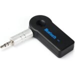 M201 adaptateur de recepteur audio de musique bluetooth pour voiture sans fil aux 3. 5 stereo