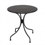 Macabane vianney - table de jardin ronde 2 personnes 70x70cm