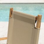 Macabane vick - salon jardin bois acacia 2 pers : 2 fauteuils table basse