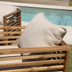 Macabane vick - salon de jardin en bois acacia 5 pers. - 1 canapé 3 places 2 fauteuils et 1 table basse ... Macabane vick - salon de jardin en bois acacia 5 pers. - 1 canapé 3 places 2 fauteuils et 1 table basse ...