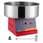 Machine  barbe  papa lectrique - vevor - 1000 w appareil  barbe  papa commercial avec bol en acier ...