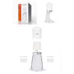 Broyeur  glace - design - 2 en 1 - couleur blanc - capacit 150 ml - lame inoxydable