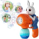 Machine a bulle lapin pistolets � bulles enfants machine � bulle automatique cadeau anniversaire jeux ...