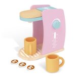 Machine � caf� en bois couleur rose
