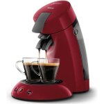 Machine  caf dosette - philips - senseo original hd6553 / 81 - booster darmes - crema plus - rouge ...
