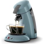 Machine  caf dosette senseo orginal philips hd6553 / 21 booster d?armes crema plus 1 ou 2 tasses bleu ...