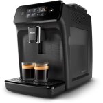 Machine  caf expresso broyeur - philips - ep1200 / 00 - srie 1200 - mousseur  lait - 2 cafs - broyeur ...
