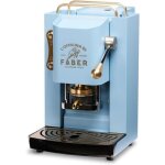 Machine � caf� expresso - faber - pro deluxe - 44mm - turquoise - 13l abs alimentaire