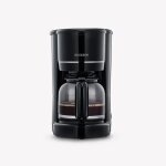 Machine  caf filtre - severin - capacit 10 tasses - filtre amovible - anti - gouttes - noir