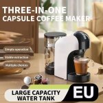 Machine a cafe - mioloe - 1400 w - 20 bars - compatible nespresso et dolce gusto - 800 ml Machine a cafe - mioloe - 1400 w - 20 bars - compatible nespresso et dolce gusto - 800 ml