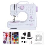 Machine  coudre lectrique machine  coudre dbutant avec 12 programmes de couture avec kit couture ...