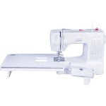 Machine � coudre �lectronique uten 2685a - 200 points - bras libre - table dextension blanc