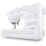 Machine � coudre - medion - sm 60 - 62w - 24 points + points doubles - 700 tr / min - led - blanc