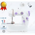Machine  coudre portable pour enfants et dbutants - tech discount - modle 202 - assist - bouton - ...