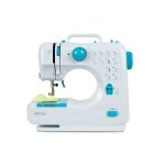 Machine � coudre portable prixton p110 avec 12 points de couture tiroir � accessoires lampe int�gr�e ...