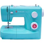 Machine � coudre semi - automatique singer simple 3223g - turquoise - �tape 4 - zigzag foot