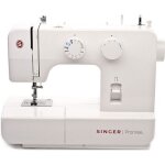 Machine  coudre - singer promise 1409 - blanc - boutonnire 4 tapes - 9 motifs de points - main libre ...
