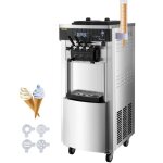 Machine à crème glacée commerciale - vevor - sorbetière à glace verticale 2 + 1 saveurs 20 - 28 l / h ... Machine à crème glacée commerciale - vevor - sorbetière à glace verticale 2 + 1 saveurs 20 - 28 l / h ...