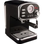 Machine  expresso et cappuccino design rtro - 1100w - 3 filtres - pompe 15 bar [made in italy] - rservoir ...