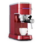 Machine � expresso - klarstein futura - 1450w - pression 20 bars - rouge