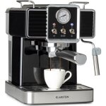 Machine  expresso - klarstein gusto classico - 1350w - pression 20 bars - 15l - pour caf moulu et dosettes ...