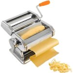 Machine pour faire des p�tes machine � p�tes spaghettis tagliatelles lasagnes epaisseur de coupe: 6 r�glages ...