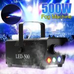 Machine à fumee 500w avec télécommande led rgb portable pour scène soirée mariage fête Machine à fumee 500w avec télécommande led rgb portable pour scène soirée mariage fête