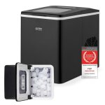 Machine  glaons - 12 en 24h - 2 tailles de glaons icemaker 150w - 18l noir