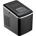 Homcom - machine � gla�on - plastique - 21. 2x29. 5x32. 6cm - noir