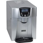 Kitchen chef machine à glaçons 140w 12kg / 24h et distributeur deau silver - hzb12eau Kitchen chef machine à glaçons 140w 12kg / 24h et distributeur deau silver - hzb12eau