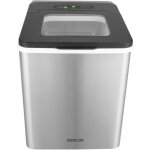 Machine � gla�ons - sencor - sim 3400ss - 150 w - 18 l - cuve 500 g - cycle 7 / 15 min - inox