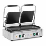 Machine À panini double plancha Électrique professionnelle plat 3 600 w - vert gris Machine À panini double plancha Électrique professionnelle plat 3 600 w - vert gris