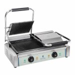 Machine à panini - royal catering - rckg - 3600 - g - acier inoxydable - 2 zones chauffantes - 3600 watts ... Machine à panini - royal catering - rckg - 3600 - g - acier inoxydable - 2 zones chauffantes - 3600 watts ...