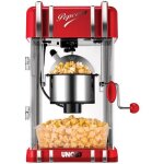 Machine � popcorn - popcorn retro - rouge - interrupteur marche / arr�t - petit electrom�nager